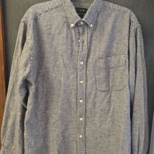 Mens JCrew Flannel Button down